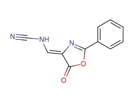 (5-oxo-2-phenyl-oxazol-4-ylidenemethyl)-carbamonitrile