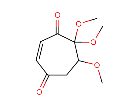 5,5,6-Trimethoxycyclohept-2-ene-1,4-dione