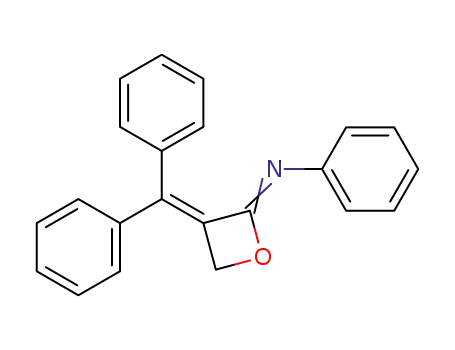 [3-Benzhydrylidene-oxetan-(2Z)-ylidene]-phenyl-amine