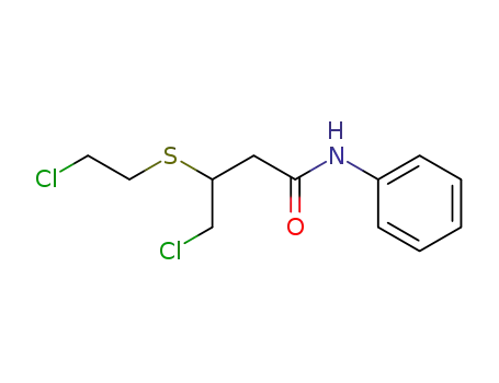 Butanamide, 4-chloro-3-[(2-chloroethyl)thio]-N-phenyl-