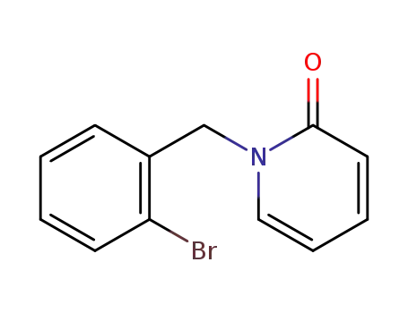 Molecular Structure of 1753-63-5 (2(1H)-Pyridinone, 1-[(2-bromophenyl)methyl]-)