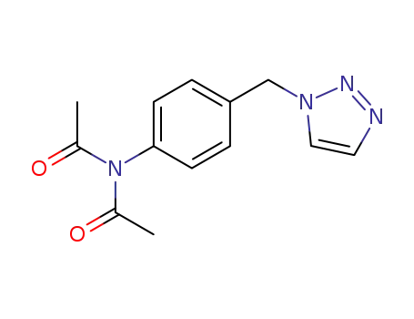 Acetamide, N-acetyl-N-[4-(1H-1,2,3-triazol-1-ylmethyl)phenyl]-