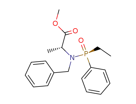 N-((R)-ethylphenylphosphinyl)-N-benzyl D-alanine methyl ester