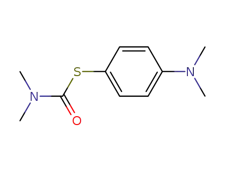 Molecular Structure of 13512-02-2 (S-[4-(dimethylamino)phenyl] dimethylcarbamothioate)