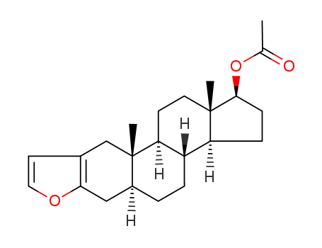 Acetic acid (1S,3aS,3bR,5aS,10aS,10bS,12aS)-10a,12a-dimethyl-2,3,3a,3b,4,5,5a,6,10,10a,10b,11,12,12a-tetradecahydro-1H-7-oxa-dicyclopenta[a,h]phenanthren-1-yl ester