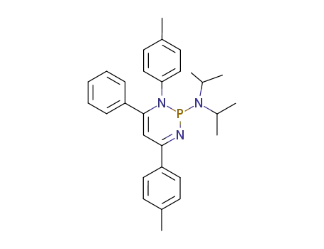 2-diisopropylamino-1,4-bis(4-methylphenyl)-6-phenyl-1,2-dihydro-1,3,2-diazaphosphinine