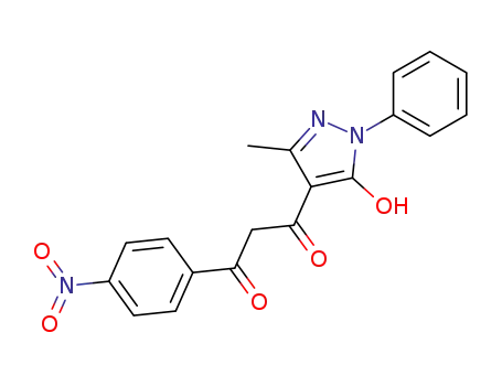 1-(5-Hydroxy-3-methyl-1-phenyl-1H-pyrazol-4-yl)-3-(4-nitro-phenyl)-propane-1,3-dione