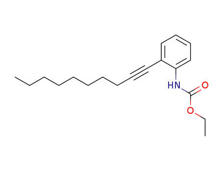 (2-Dec-1-ynyl-phenyl)-carbamic acid ethyl ester