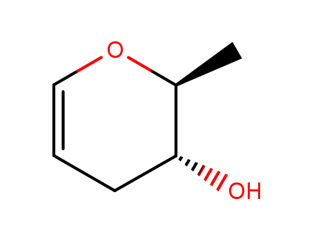 1,5-anhydro-4-O-hydroxy-2,3,6-trideoxy-L-erythro-hex-1-enitol