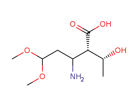 (S)-3-Amino-2-((R)-1-hydroxy-ethyl)-5,5-dimethoxy-pentanoic acid