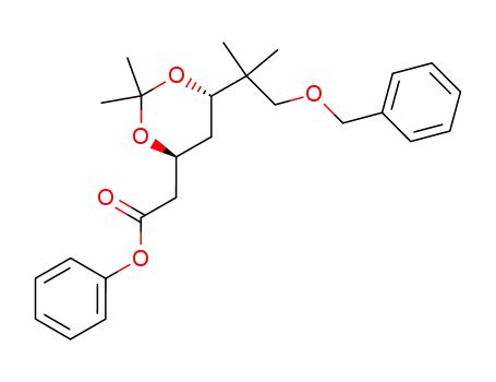 [(4S,6S)-6-(2-Benzyloxy-1,1-dimethyl-ethyl)-2,2-dimethyl-[1,3]dioxan-4-yl]-acetic acid phenyl ester