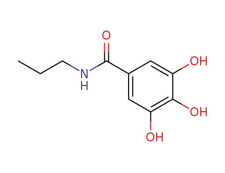 Benzamide, 3,4,5-trihydroxy-N-propyl- (9CI)