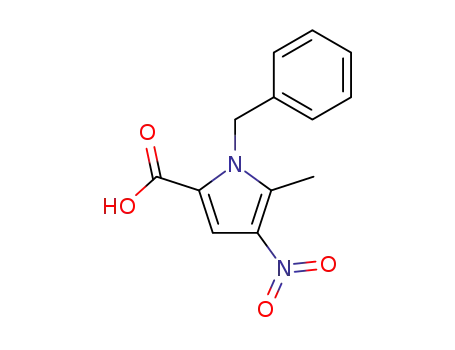 1-Benzyl-5-methyl-4-nitropyrrole-2-carboxylic acid