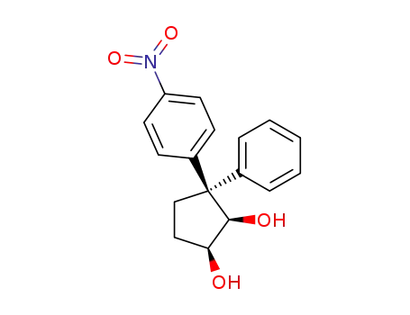 (1S*,2R*,3R*)-3-(4-nitrophenyl)-3-phenylcyclopentane-1,2-diol