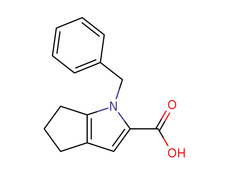 1-Benzyl-1H,4H,5H,6H-cyclopenta[b]pyrrole-2-carboxylic acid