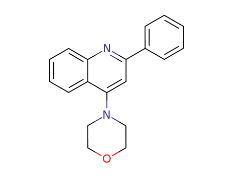 Quinoline,4-(4-morpholinyl)-2-phenyl- cas  14281-59-5