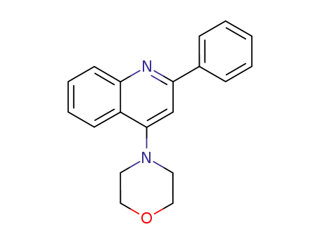 Molecular Structure of 14281-59-5 (4-(morpholin-4-yl)-2-phenylquinoline)