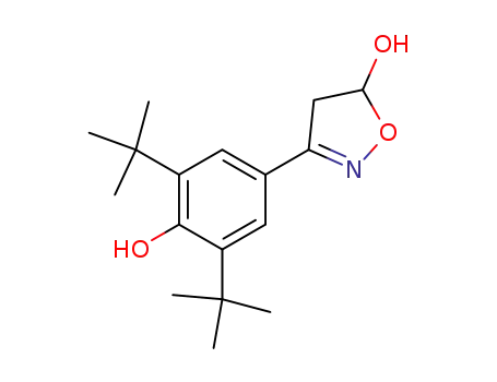 3-(3',5'-di-tert-butyl-4'-hydroxyphenyl)-5-hydroxyisoxazoline-2