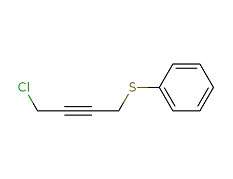Benzene, [(4-chloro-2-butynyl)thio]-