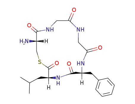 (3S,6S,15R)-15-Amino-6-benzyl-3-isobutyl-1-thia-4,7,10,13-tetraaza-cyclohexadecane-2,5,8,11,14-pentaone