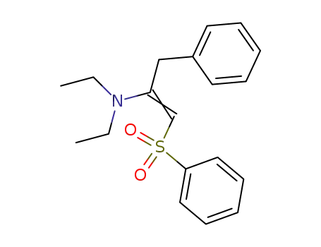 Benzeneethanamine, N,N-diethyl-a-[(phenylsulfonyl)methylene]-