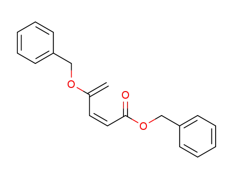2,4-Pentadienoic acid, 4-(phenylmethoxy)-, phenylmethyl ester, (Z)-