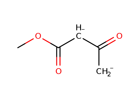 dianion of methyl acetoacetate