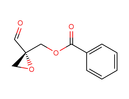 (S)-2-benzoyloxymethyl-2-formyl oxirane