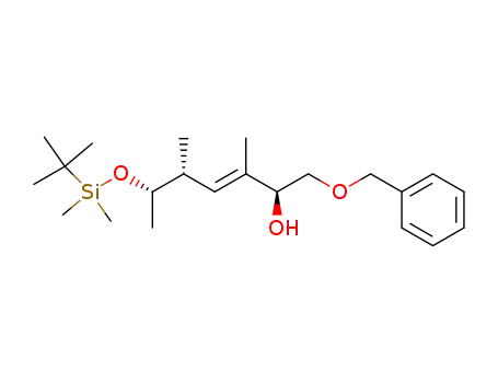 (E)-(2S,5R,6S)-1-Benzyloxy-6-(tert-butyl-dimethyl-silanyloxy)-3,5-dimethyl-hept-3-en-2-ol