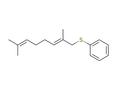 trans-2,7-Dimethyl-2,6-octadienyl-phenylthioether