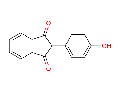 1H-Indene-1,3(2H)-dione,2-(4-hydroxyphenyl)- cas  1217-32-9