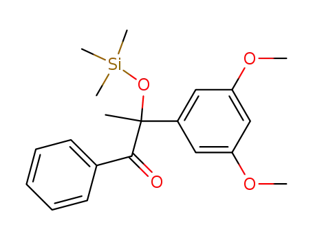 2-(3,5-Dimethoxy-phenyl)-1-phenyl-2-trimethylsilanyloxy-propan-1-one