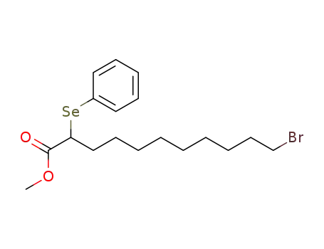 methyl 2-phenylselenenyl-11-bromoundecanoate