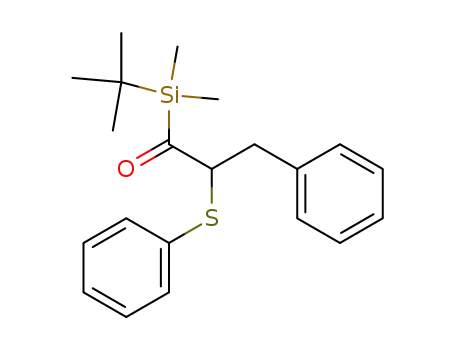 tert-butyldimethyl<2-(phenylthio)-3-phenylpropanoyl>silane