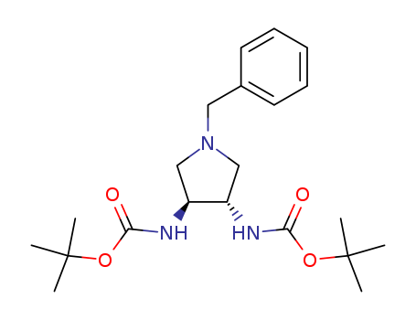 (S,S)-N-BENZYL-3,4-TRANS-(N-BOC)-DIAMINOPYRROLIDINE