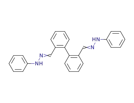 biphenyl-2,2'-dicarbaldehyde bis-phenylhydrazone