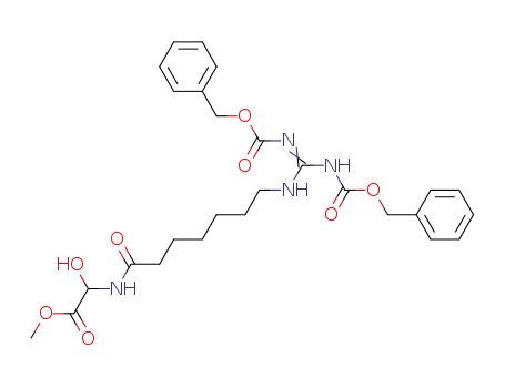 Molecular Structure of 189245-01-0 (2-Oxa-4,6,14-triazahexadec-4-en-16-oic acid,
15-hydroxy-3,13-dioxo-1-phenyl-5-[[(phenylmethoxy)carbonyl]amino]-,
methyl ester)