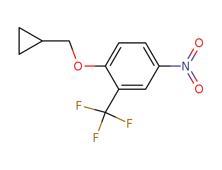 3-(trifluoromethyl)-4-(cyclopropylmethoxy)nitrobenzene