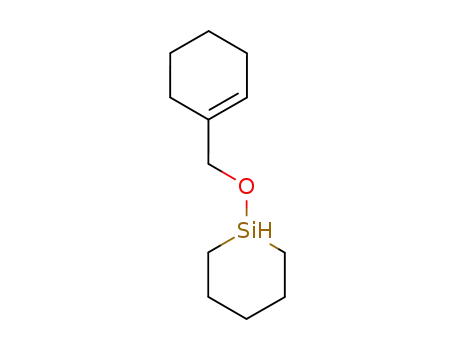 1-(Cyclohex-1-enylmethoxy)-silinane