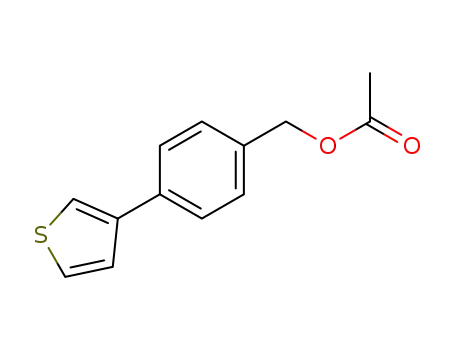 4-(3-thienyl)benzyl acetate