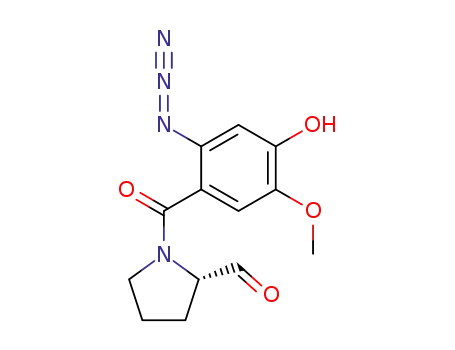 (S)-1-(2-Azido-4-hydroxy-5-methoxy-benzoyl)-pyrrolidine-2-carbaldehyde