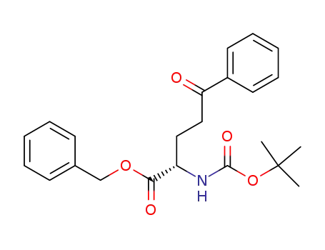 (S)-2-tert-Butoxycarbonylamino-5-oxo-5-phenyl-pentanoic acid benzyl ester
