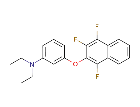 2-(m-diethylaminophenoxy)-1,3,4-trifluoronaphthalene