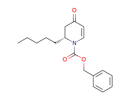 (R)-4-Oxo-2-pentyl-3,4-dihydro-2H-pyridine-1-carboxylic acid benzyl ester