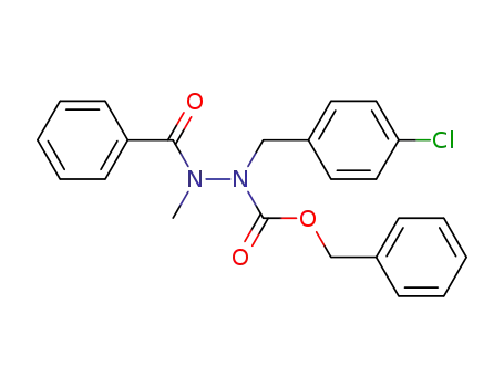 N'-Benzoyl-N-(4-chloro-benzyl)-N'-methyl-hydrazinecarboxylic acid benzyl ester