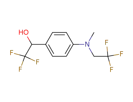 Benzenemethanol,
4-[methyl(2,2,2-trifluoroethyl)amino]-a-(trifluoromethyl)-