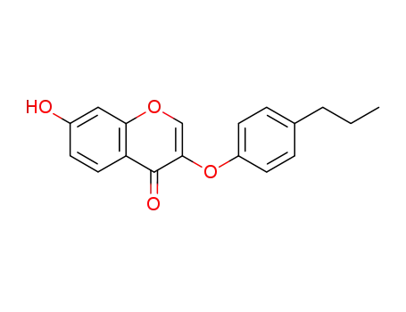 7-Hydroxy-3-(4-propyl-phenoxy)-chromen-4-one