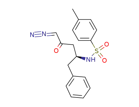 N-((S)-1-Benzyl-4-diazo-3-oxo-butyl)-4-methyl-benzenesulfonamide