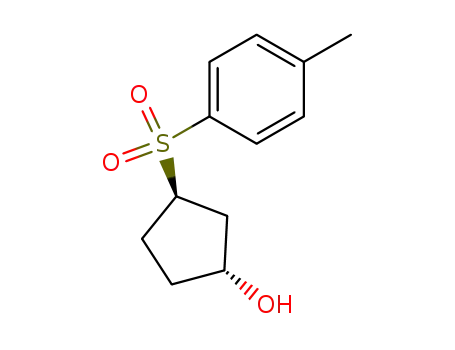 trans-3-((4-methylphenyl)sulfonyl)cyclopentanol