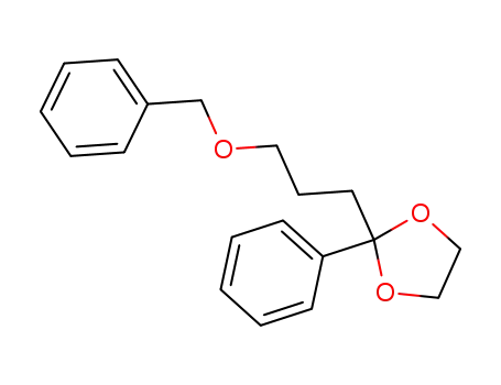 1,3-Dioxolane, 2-phenyl-2-[3-(phenylmethoxy)propyl]-